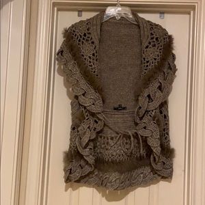 Lovely sweater vest. Great with jeans